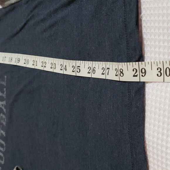 Denver Broncos. Two Tone, Long Sleeved, V-neckline Top.  **Size L - Picture 5 of 7